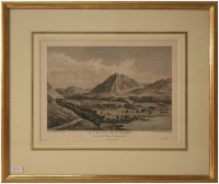 Sarnen (irrtümlich: "Vue du lac de Lungern")